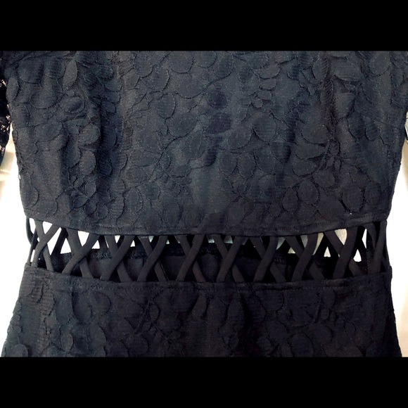 City Studio Lace Dress Sz 7  Holiday Party Sexy Vintage - Picture 10 of 10